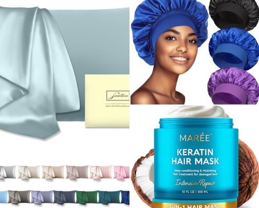 Beauty Sleep & Hair Repair Essentials 2026 cover photo collage