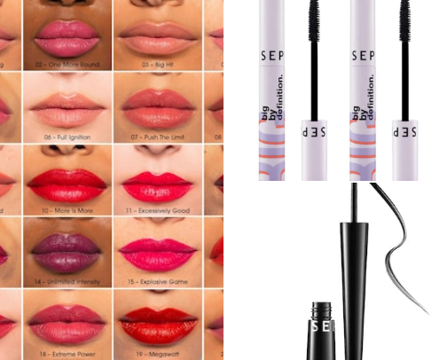 Sephora cover photo collage
