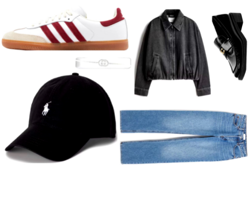 Clothing classics cover photo collage