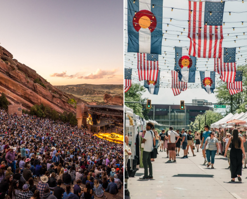 Best places to go when traveling to Denver, Colorado cover photo collage