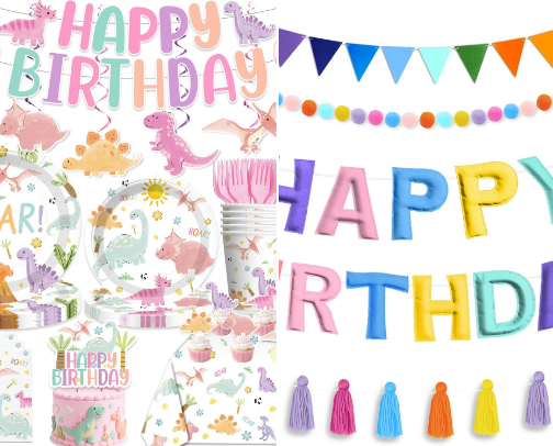 Let’s have a party cover photo collage