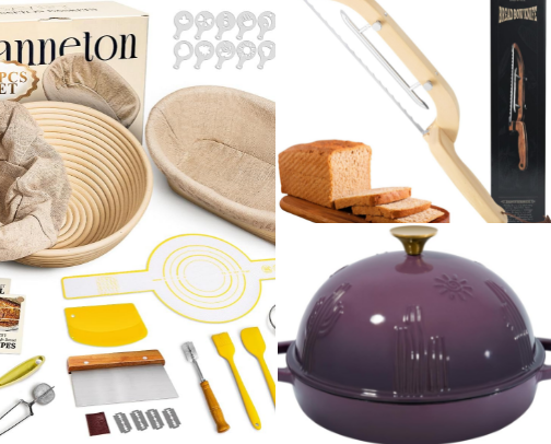 Sourdough Must Haves 🍞 cover photo collage