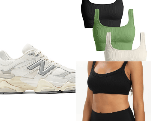 GYM CLOTHES cover photo collage
