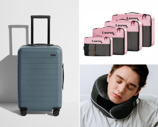 ✈️ The It-Girl Travel Edit: 12 Must-Haves for Glow on the Go 💗 cover photo collage