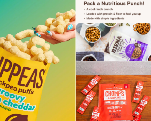 The Universal Snack Drawer: 10 Grab-and-Go Packaged Snacks for Kids & Adults cover photo collage