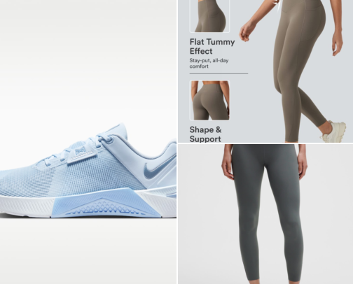 Athletic Wear cover photo collage