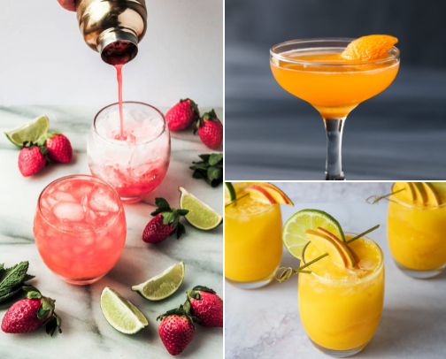 Cocktails For Summer cover photo collage