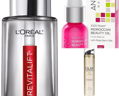 Mature Skin Care - Drugstore products cover photo collage