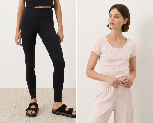 Natural Fiber Clothing Finds cover photo collage