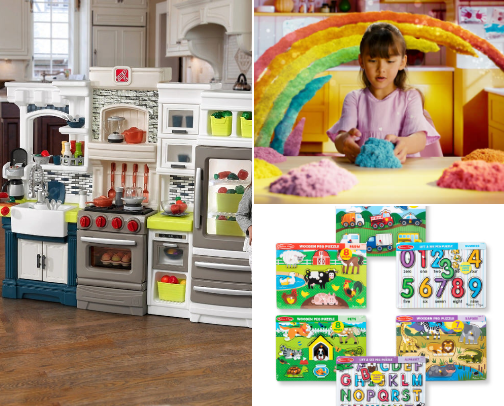 Kids toys - that they will actually play with! cover photo collage