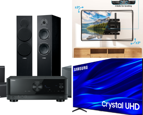 Home theatre cover photo collage