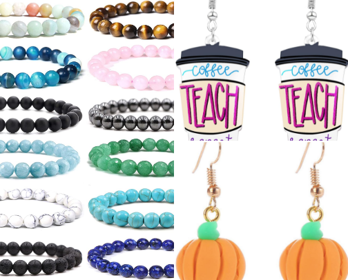 A+ Earrings and Accessories cover photo collage