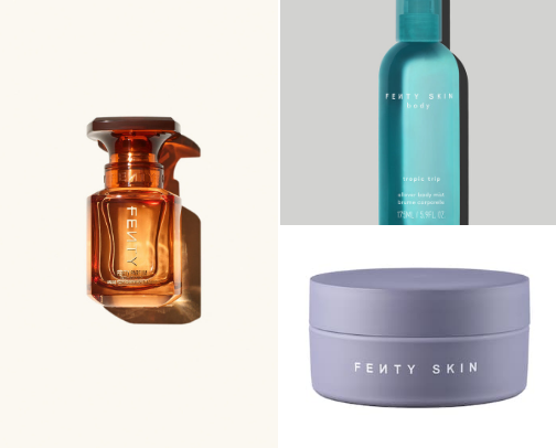 Fenty Summer Scent Essentials ⛱️🌞 🌴 cover photo collage