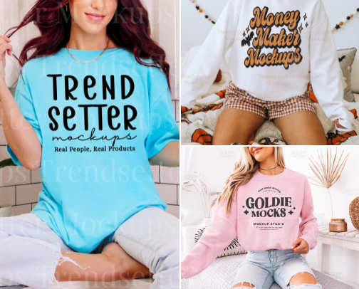 Real Womens Apparel Mockups No AI cover photo collage