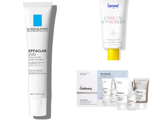 🌿 Skincare products worth adding to your routine🤍 cover photo collage
