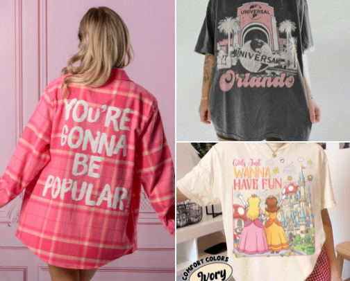 Universal Merch cover photo collage
