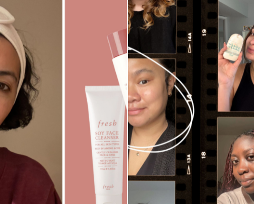💆‍♀️ Skincare Routine ✨ cover photo collage