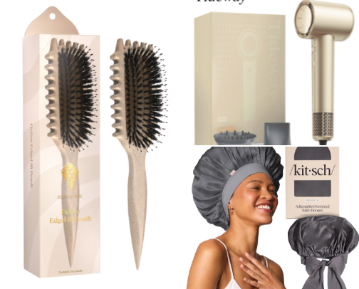 CURLY HAIR MUST HAVES! cover photo collage