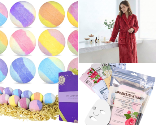 Self-Care Night Essentials to Relax 🛁 cover photo collage