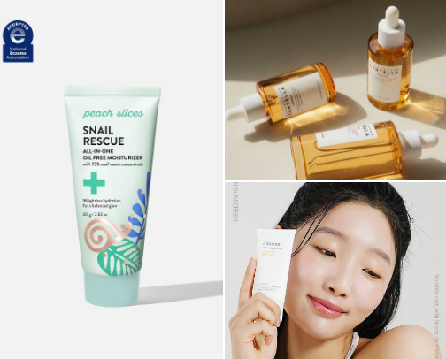 Skincare gems cover photo collage