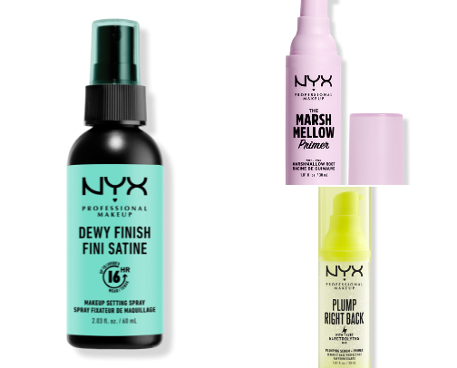 My top NYX products cover photo collage