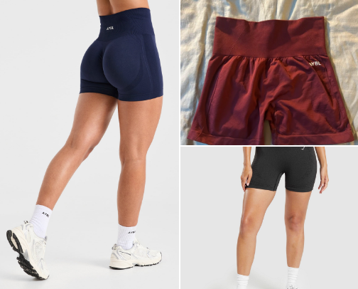 Gym wear for women cover photo collage