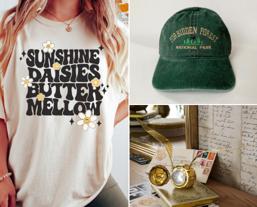 Harry Potter favorites - decor, gifts, and clothes cover photo collage