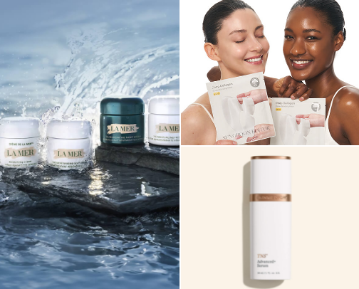 40 Plus beauty must haves cover photo collage