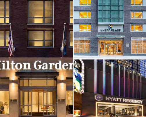 NYC Hotels cover photo collage