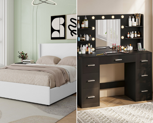 Furniture cover photo collage