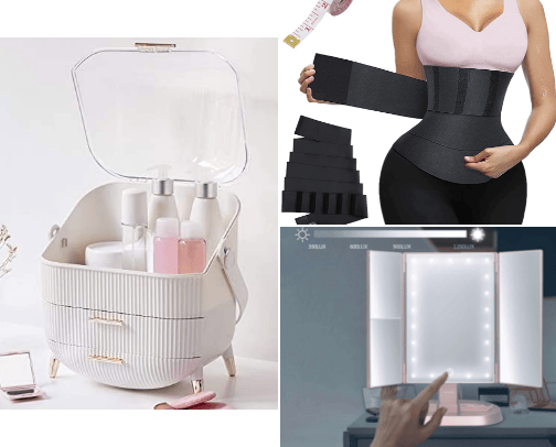 Things for women that make life easier🌸  cover photo collage