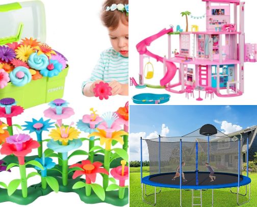 Favorite toddler toy cover photo collage
