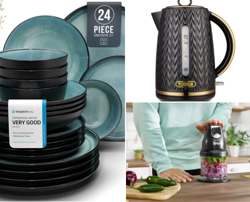 With these products there are no worries and problems in the kitchen. cover photo collage