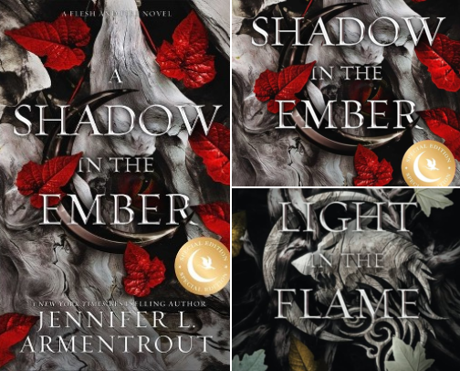 PDF Free - A Shadow in the Ember: Flesh and Fire, Book 1 fan reading guide cover photo collage