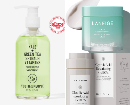 Skin Care Recs cover photo collage