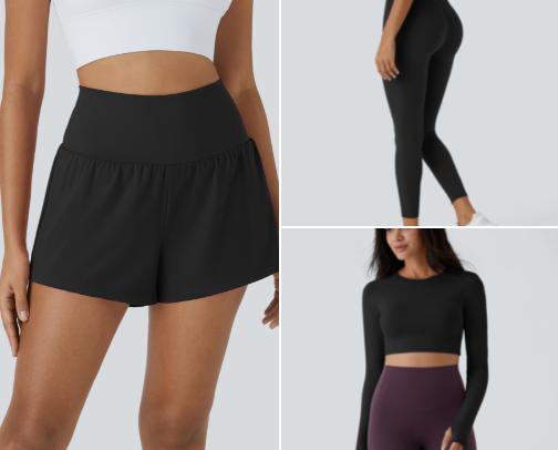 athletic wear ◡̈ cover photo collage