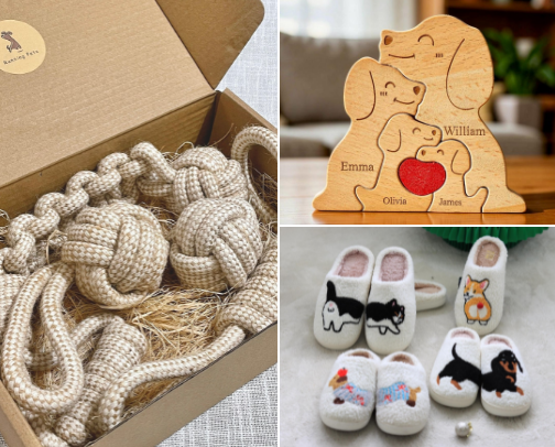 Gifts for Dogs & Dog Lovers cover photo collage