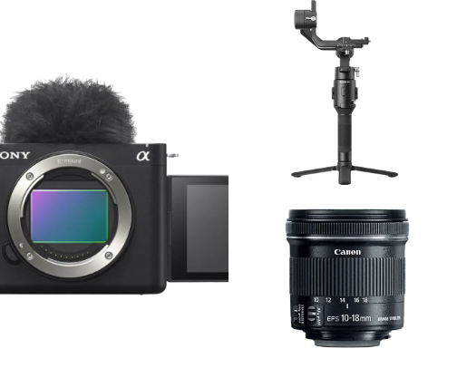 Best tech for vlogs & photos 📷 cover photo collage