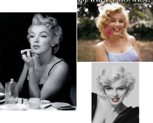 Marilyn Monroe Corner, the poise and calmness every woman should have. cover photo collage