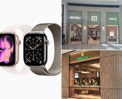 Watches and Smartwatch worldwide cover photo collage