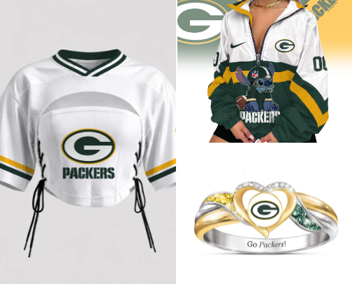 Cute packer gear cover photo collage