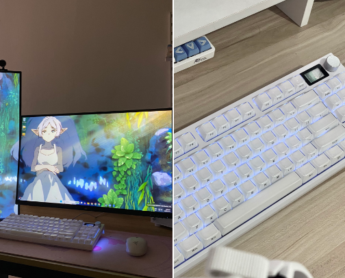 My PC Setup 🖥️🎮 cover photo collage