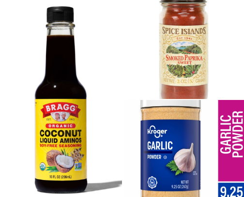 My Favorite Seasonings, Oils & Sauces (My Actual Pantry) cover photo collage