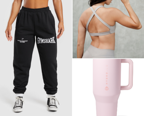Gym girl must haves cover photo collage