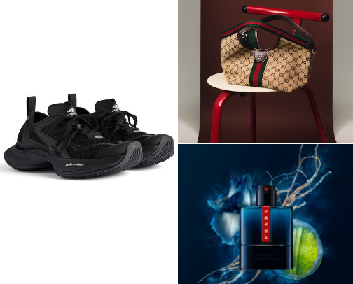Designer bags and more cover photo collage