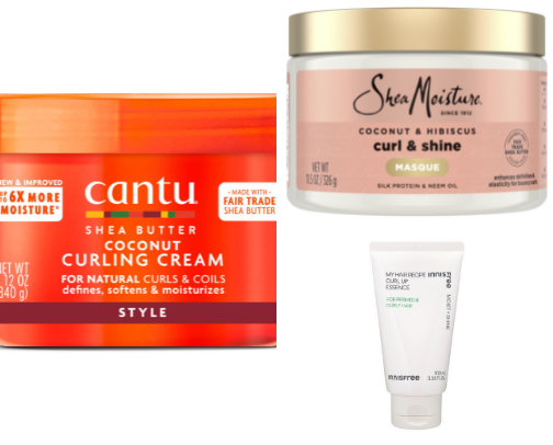 Curly Hair Essentials cover photo collage