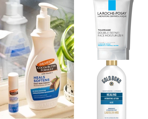 Palmer's cocoa butter cover photo collage
