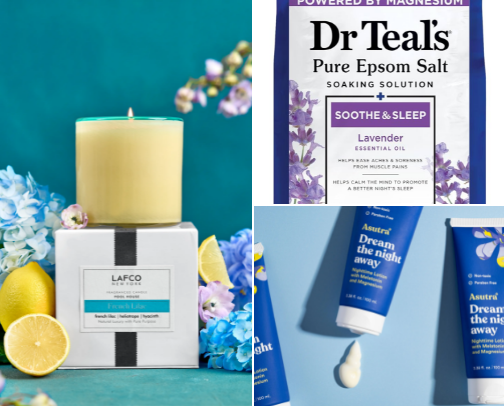 The Best Bath Time Products to Pamper Yourself With cover photo collage