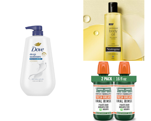 My Daily Shower & Body Care Favorites cover photo collage