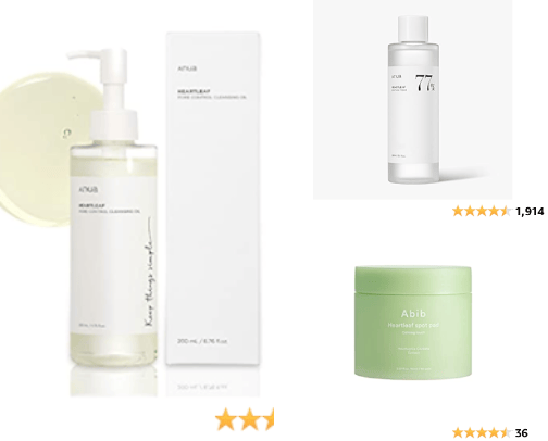 The Best Amazon K-Beauty Finds cover photo collage